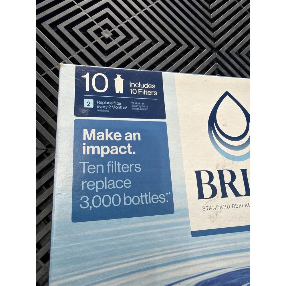Brita Standard Replacement Water Filter - 10 Pack - Brand